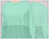 a Dipped Sweater /mint