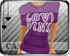 [c] Love Sweater Purple
