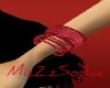 Bracelets red (L)
