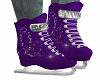 Dark Purple Ice Skates