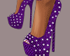 Sexy Purple Spike Heel~