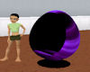 [BT]Purple Egg Chair