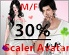 Avatars Scaler 30% M/F