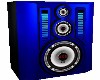 Blue Speaker Animated