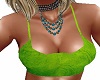Gree Crop Bra Top