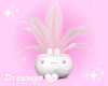 ♡ Pink Bunny Planter