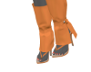 Orange Bebe Heels