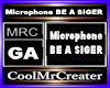Microphone BE A SINGER