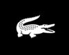t-shirt lacoste noir