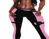 Vani Pink & Blk Pants