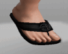 llzM.. Black Sandals