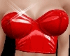 Sexy Red Latex Top RLL