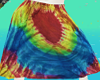 tye dye skirt