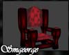 Red Elegant Throne