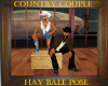 ~LB~Country Cpl Hay Bale