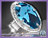 Elegant Ring Blue