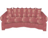 ROSE PINK LEATHER SOFA  