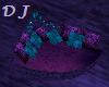 DJ- Purple Blue Sofa