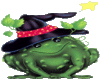Halloween Frog Sticker