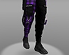 rx. Black Pants Purple