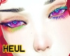 Pride Rainbow eyelashes