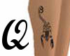 Scorpion Tattoo, R Calf