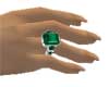 Ring Emerald Right Hand