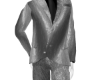 silver suit