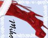 santa boots red