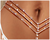 !K RoseGold Belly Jewely