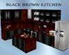 Black Brown Kitchen