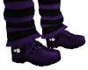 Halloween Boots Purple M