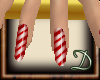 [D] Candy Cane Nails