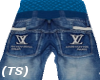 (TS) Blue LV Jeans