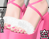 🦌 Xmas Sandals Pink