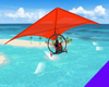 Powered Hang Glider Red