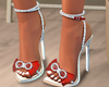 Red Vday Heels