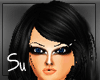 [] Black hair