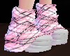 Pinky Plaid Shoes