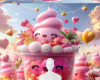 Sweet cute background