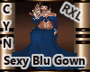 RXL Sexy Blu Gown