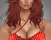 Hot V Sparkly Red Dress
