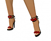 Red rose heels