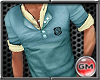 [GM] Casual Blue Shirt