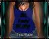 {C}The Zipper Blue Tank