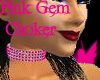 Diamond Choker Pink