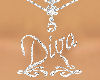 !Initial necklace Diva