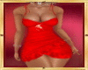 Vivid Red Mini Dress