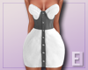 Button Corset Grey