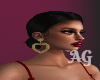 Heart Gold Earrings 3 AG
